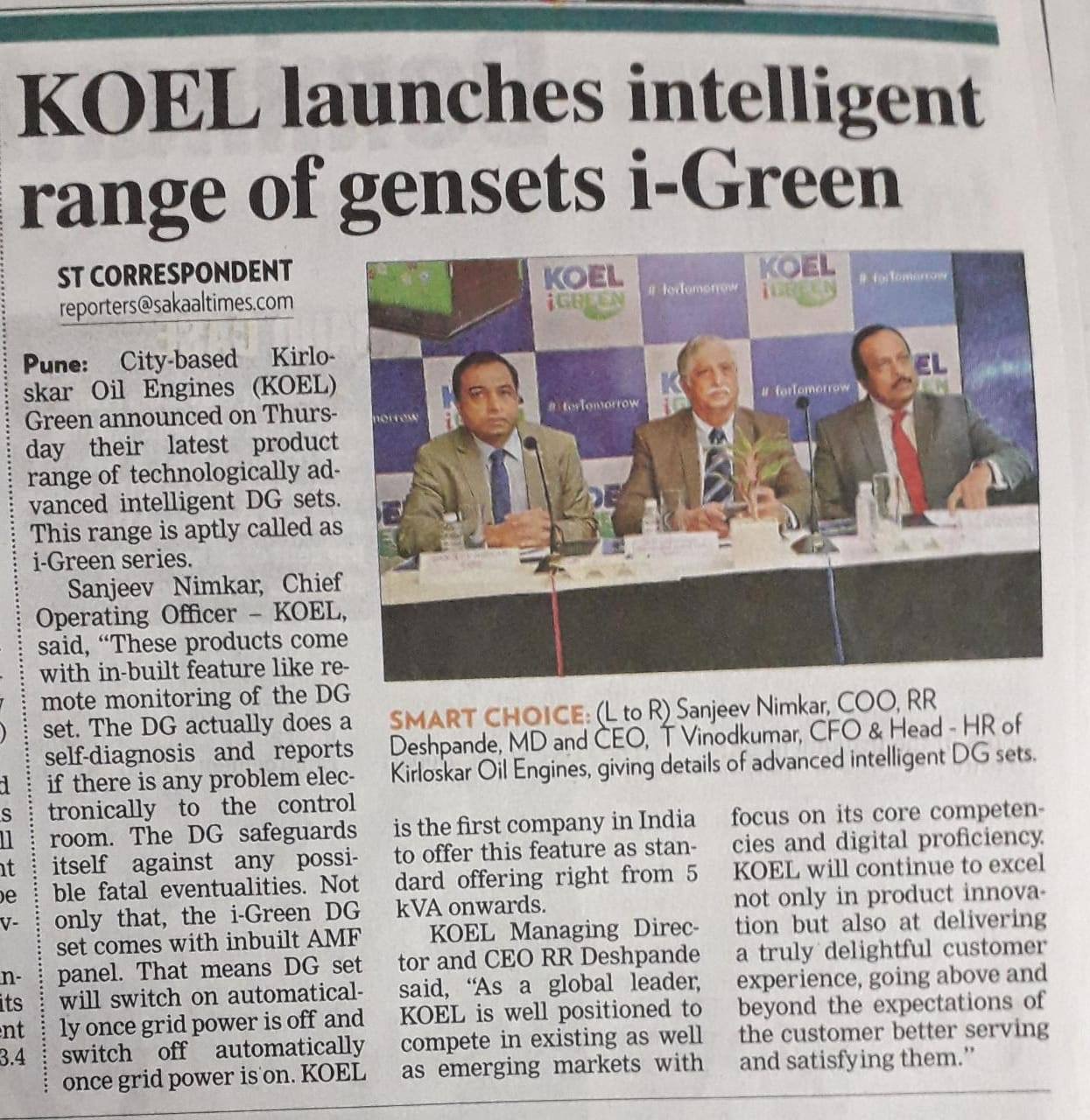 KOELiGREEN LAUNCHED